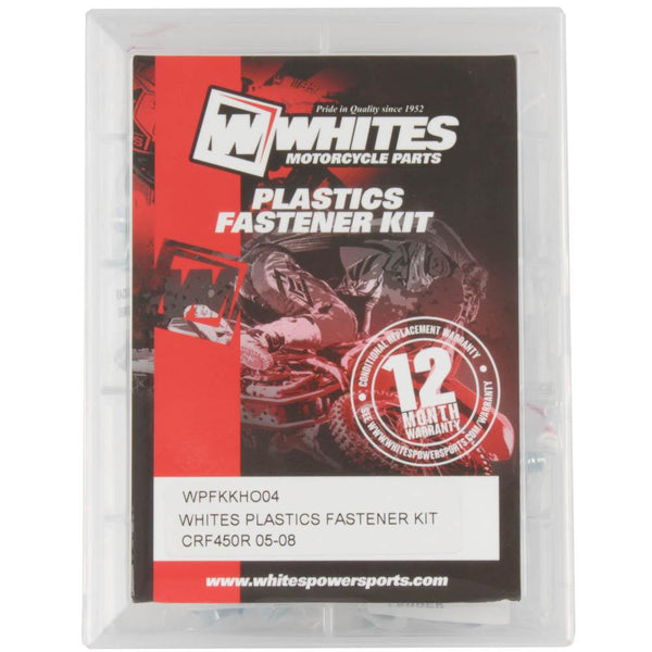 Whites Plastics Fastener Kit CRF450R 05-08