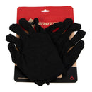 Whites Motorcycle Parts Inner Gloves 16G Light - Black Large