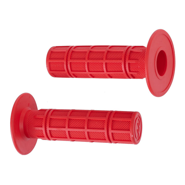 WHITES MX FULL WAFFLE GRIP - RED