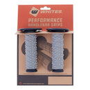 WHITES MX LARGE DIAMOND GRIP - GRY/ BLK