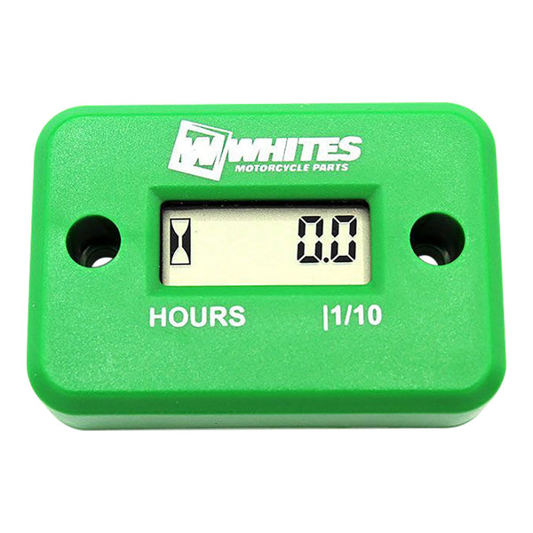 Whites Hour Meter - Grn