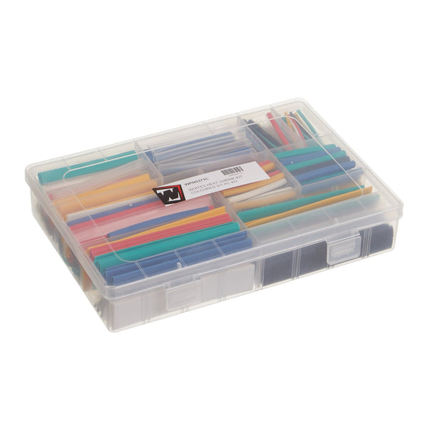 Whites Motorcycle Parts Heat Shrink Kit Coloured 371 Pc