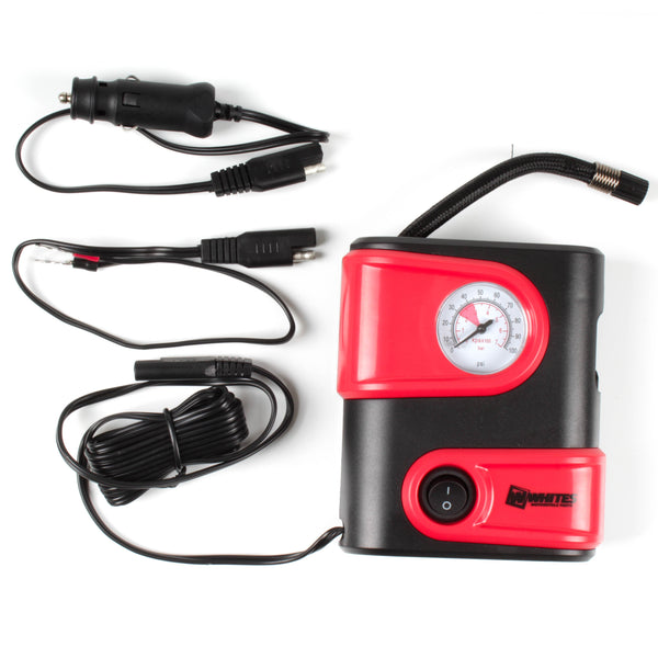 Whites Portable Tyre Pump (0-100psi) - 12V