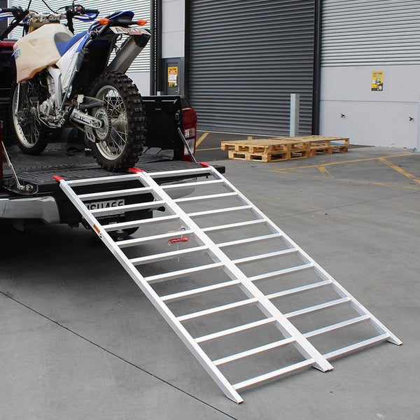 WHITES 006 ALLOY ATV RAMP FOLDING 182x114cm 680kg rated