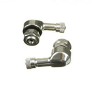 Whites 90 Degree Alloy Valves 11.3MM (jap) - Sil (pair)
