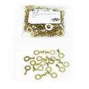 Whites Battery Ring/eye Terminal 8mm Pack of 100