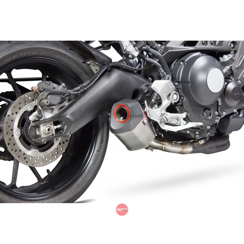 Yamaha XSR 900 2016-2020 Exhaust Slip On Serket Brushed Stainless