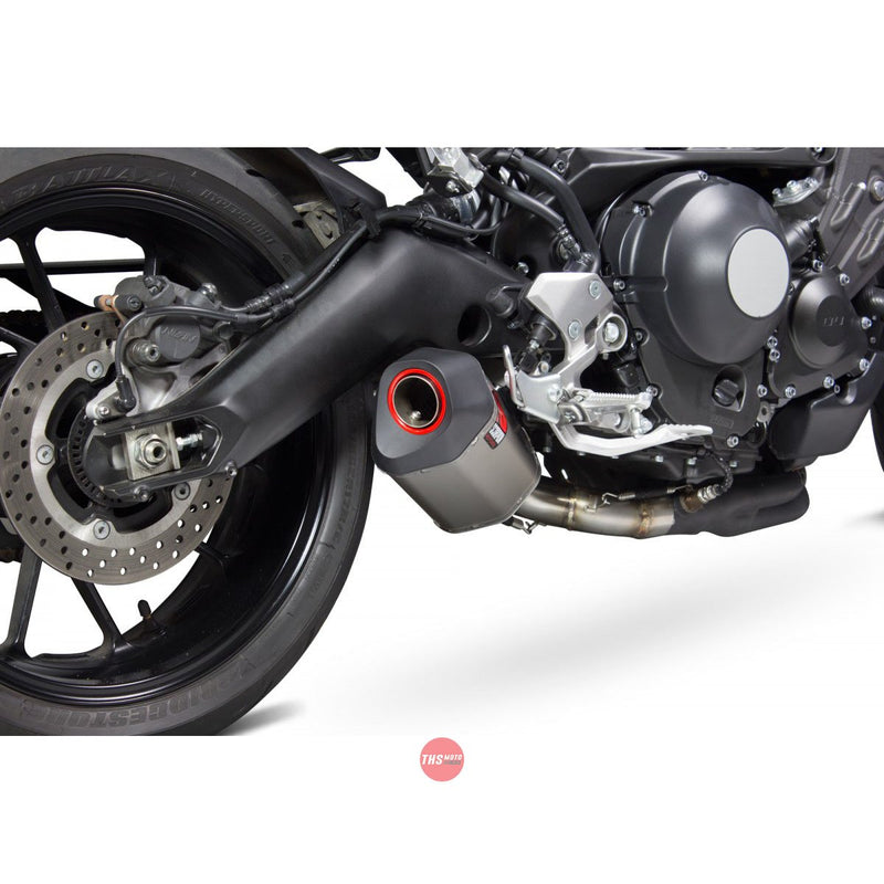 Yamaha XSR 900 2016-2020 Exhaust Slip On Serket Titanium