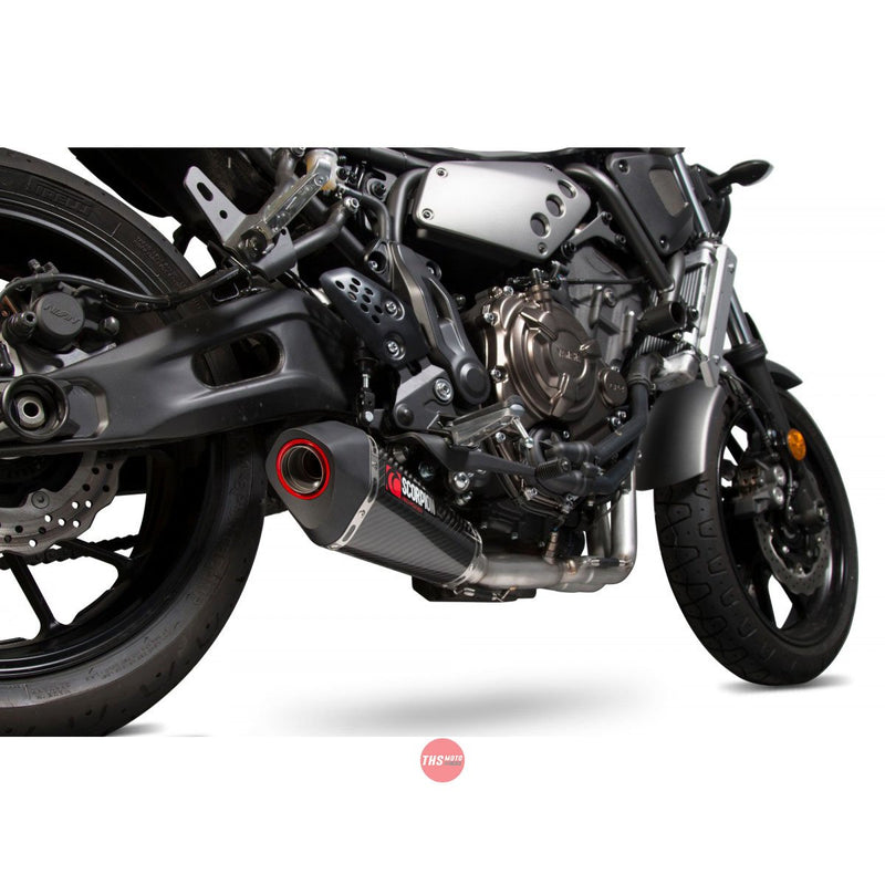 Yamaha XSR 700 2016-2020 Exhaust Full System Serket Taper Carbon Fibre