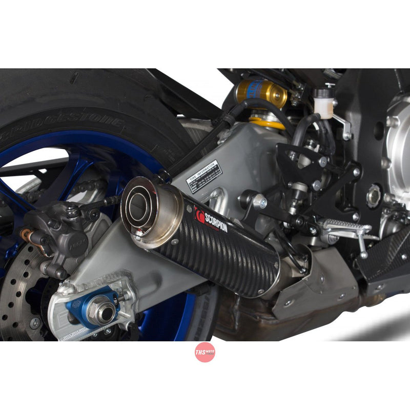 Yamaha YZF R1 Exhaust Slip On RP1-GP Carbon Fibre