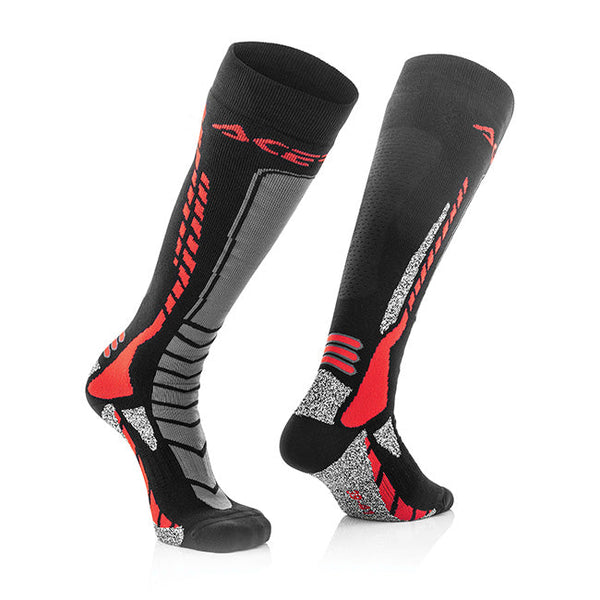 Acerbis X Pro 2XL Socks Black/Red XXL