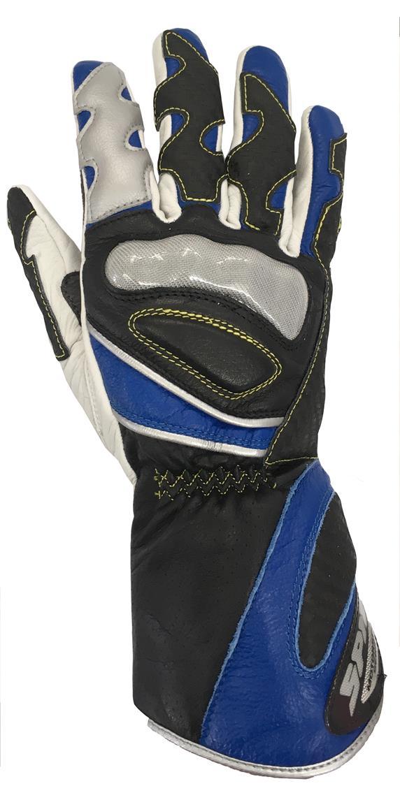 Spidi Tech Comp Gloves A58 Black Blue Medium