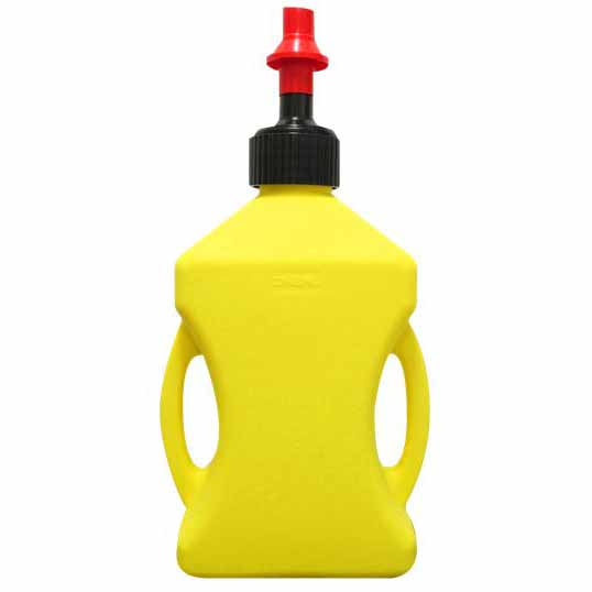 Oneal 10 litre fast fill fuel jug - will fit KTM and Husqvarnas without the need for an adaptor - white, red, orange, yellow or blue - pictured in yellow colourway