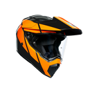AGV AX9 Trail Gunmetal Orange Adventure Helmet Size XL 62cm