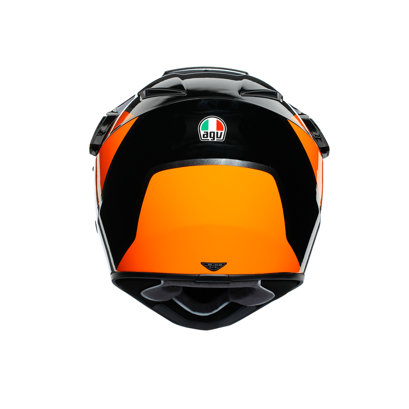 AGV AX9 Trail Gunmetal Orange 62 XL Extra Large Helmet