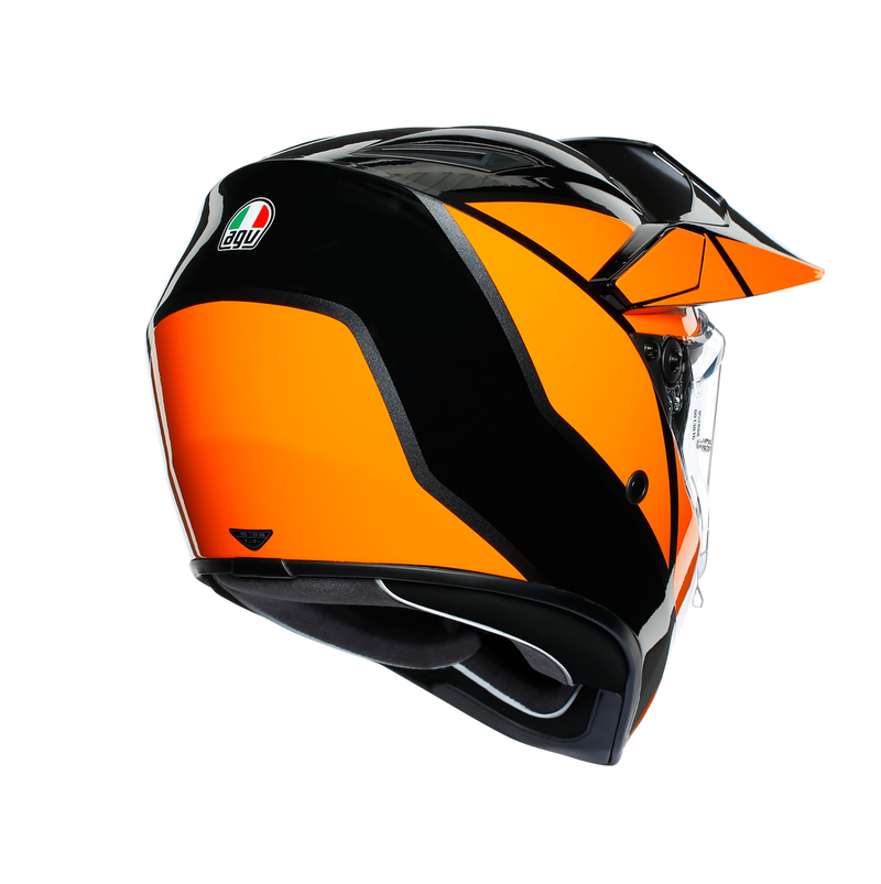 AGV AX9 Trail Gunmetal Orange 56 S Small Helmet