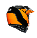 AGV AX9 Trail Gunmetal Orange Adventure Helmet Size Large 60cm