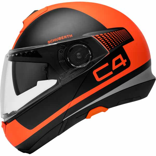 SCH-C4-947-xx - SCHUBERTH C4 flip front helmet in Legacy Orange