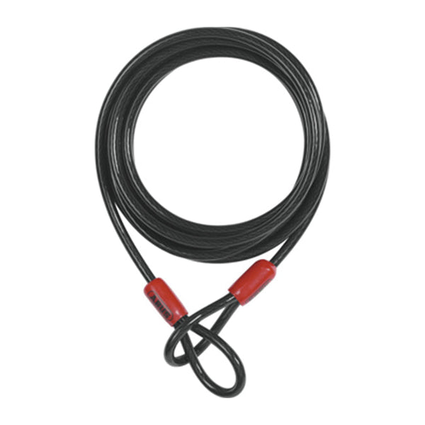 Abus Cobra 10mm/5metre Loop Black/red