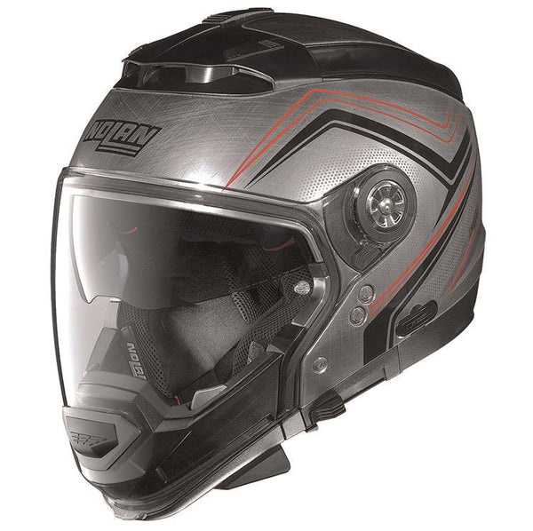 Nolan N44 Open Face Full Face Helmet Chrome L Large 60cm