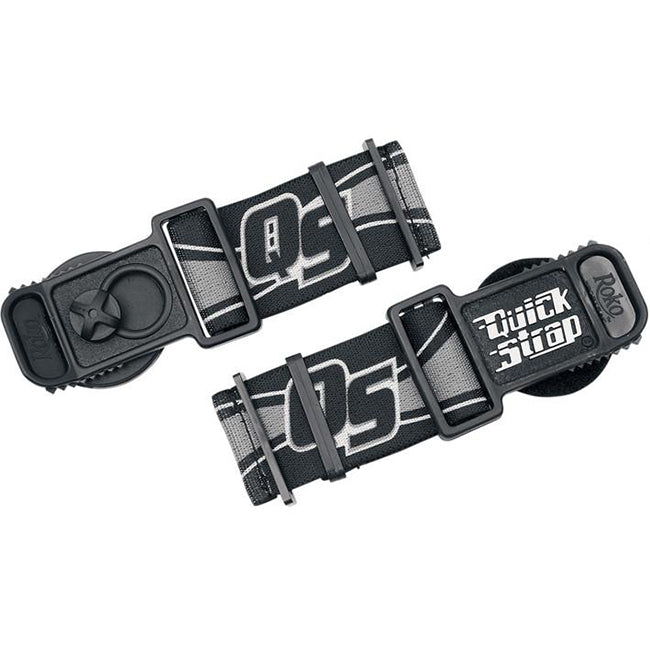 Factory Effex Quick Strap Kit Black For Goggles Roko