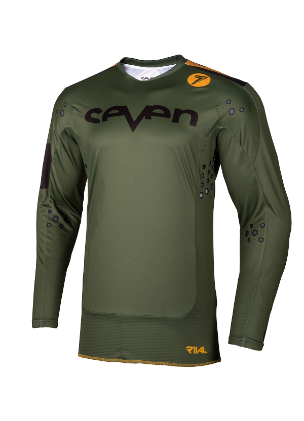 Seven Mx Gear Rival Trooper Jersey Olive Medium