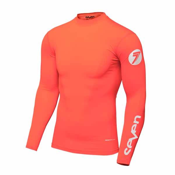 Seven Mx Gear Zero Compression Jersey Coral 2XL