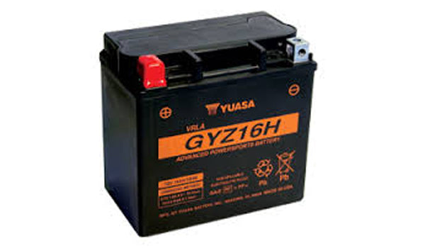 Yuasa GYZ16-H Battery Not Dg Made In Usa Factory Sealed
