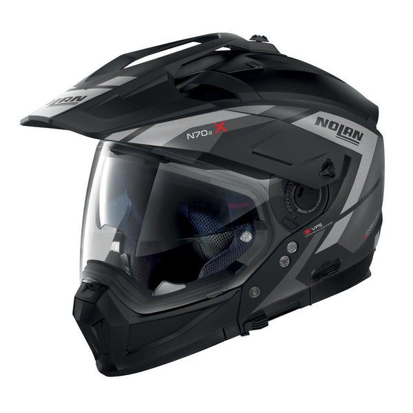 Nolan N70-2 X Adventure Helmet Flat Black Grey Size 3XL 65cm
