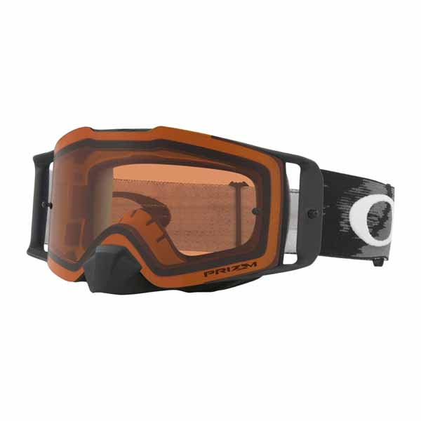OA-OO7087-02 - Oakley Front Line MX adult goggles in Matte Black Speed frame with Prizm Bronze lens