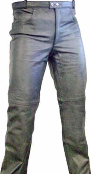 Rs Leathers Plain Leather Jeans   30" Waist