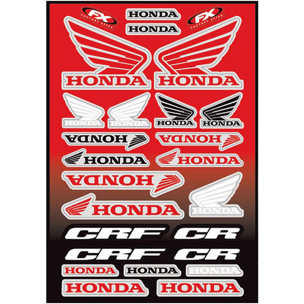 Factory Effex Honda Moto Sticker Sheet