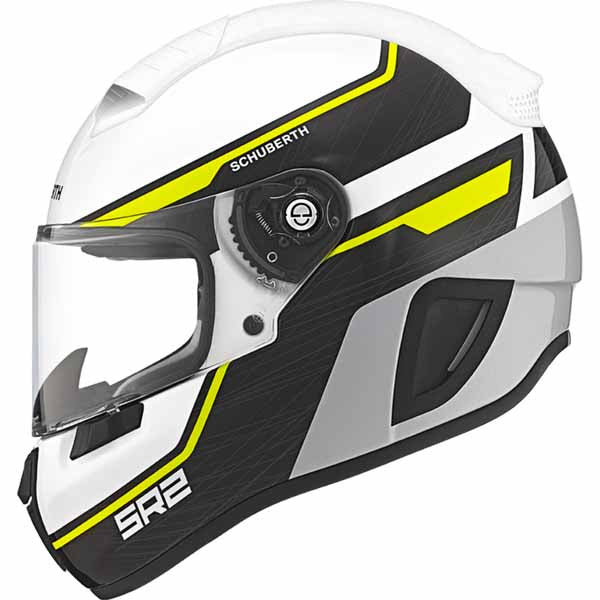 SCHUBERTH SR2 (in Lightning Yellow colourway) - never give up. It's all about performance