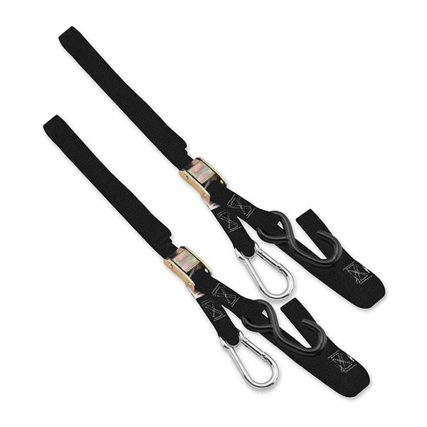 Tech 7 38mm Tie Down Black With Carabiner End Tech7