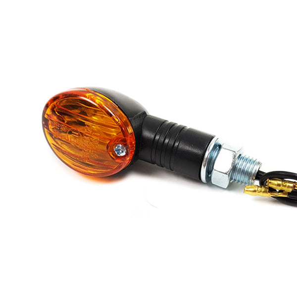 Tech 7 Micro Oval Indicators 60MM Short E-mark Amber Lens