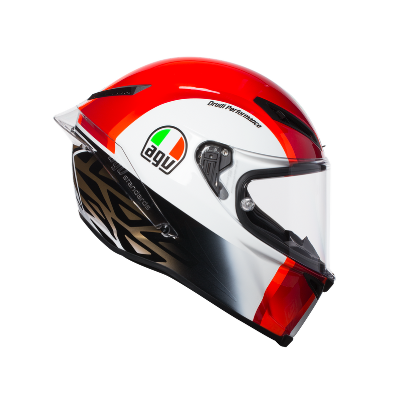 AGV Corsa R Sic58 54 XS Extra Small Red White Helmet