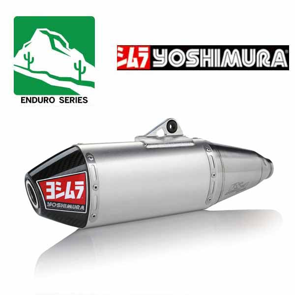 YM-224502D320 - Yoshimura RS-4 Enduro Series stainless/aluminium/carbon fibre slip-on for 2019 Honda CRF450X