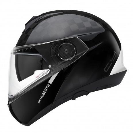 Schuberth C4 Pro Helmet Carbon Fusion White Large 58cm 59cm