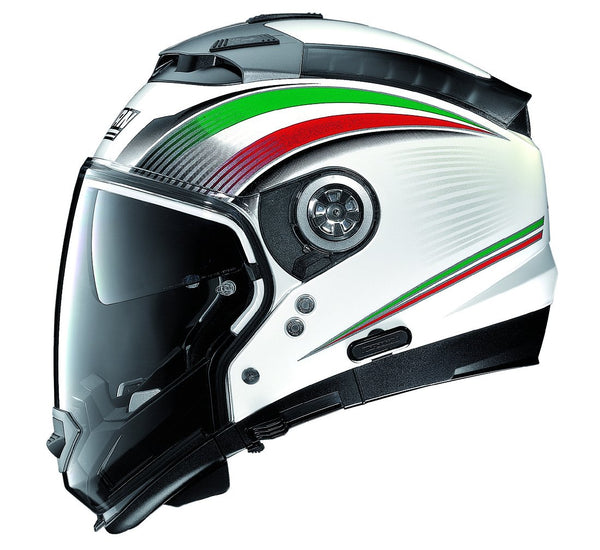 Nolan N44 Open Face Full Face Helmet White M Medium 58cm