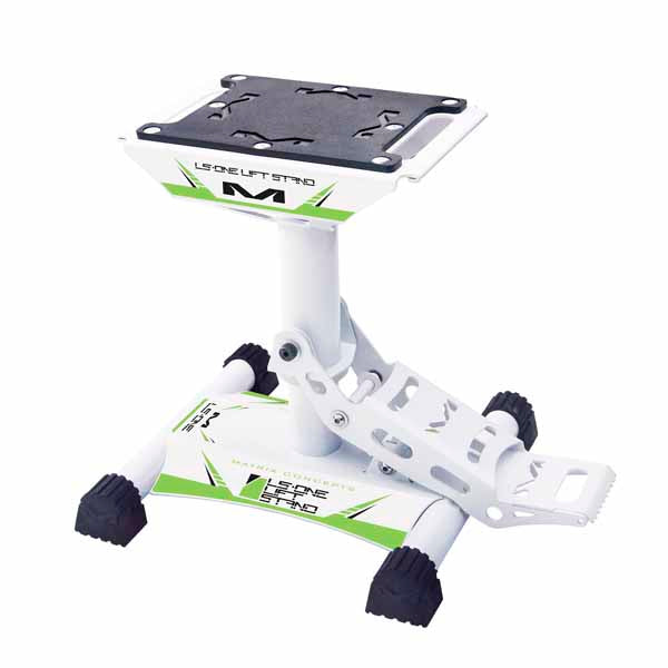 The Matrix LS1 Lift Stand is the stand for everyone from mini rider to the everyday rider to the professional rider. It is easy to transport and store. - Pictured is the green stand - MC-LS1-105