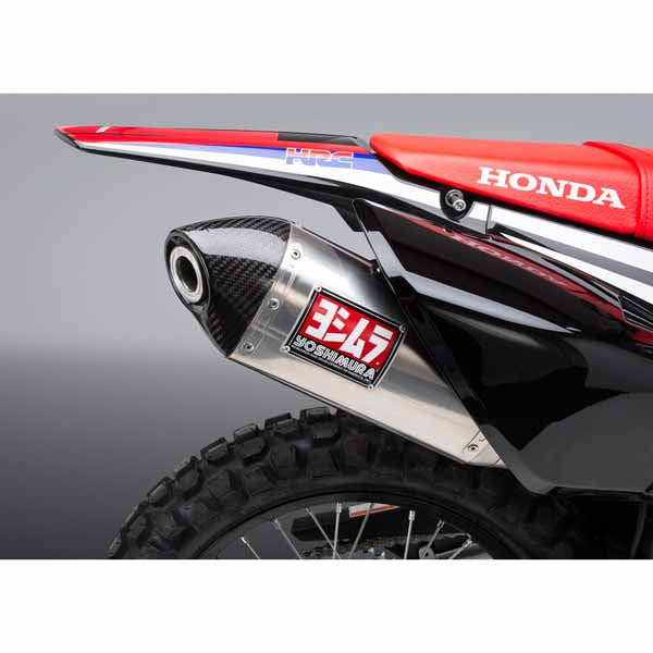 Yoshimura Race Series RS-4 slip on in stainless/stainless/carbon fibre for 2017-2018 Honda CRF250L/Rally - YM-123402D520