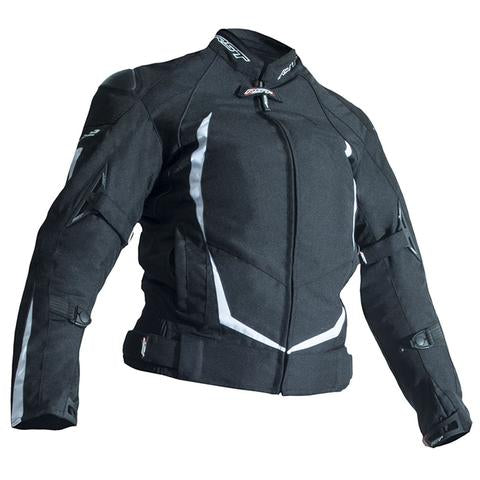 RST Blade Sport 2 CE Textile Jacket White 12 Size Womens Medium EU