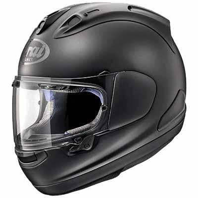 Arai RX-7V Full Face Helmet Black Frost (Matt Black) Large 59cm 60cm