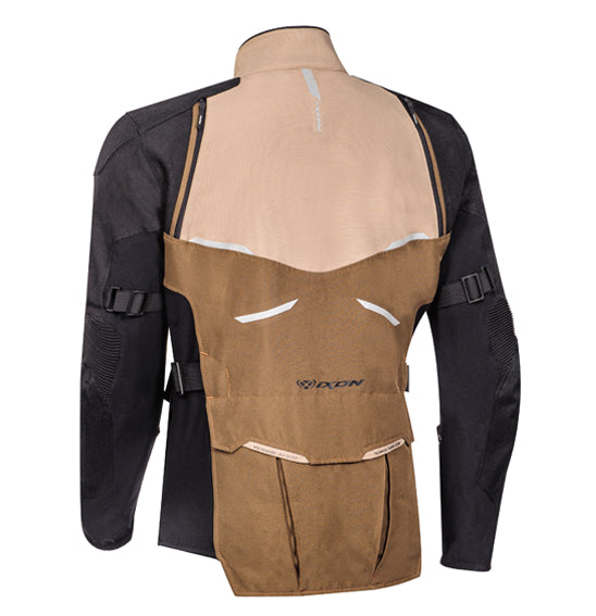 Ixon EDDAS Sand Brown Black Road Jacket Size Large