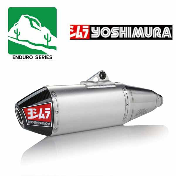 YM-224500D320 - Yoshimura RS-4 Enduro Series stainless/aluminium/carbon fibre full system for 2019 Honda CRF450X