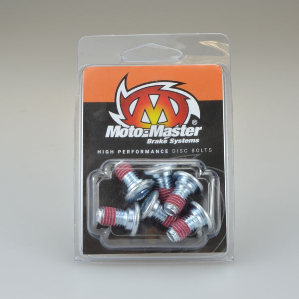 Moto Master Disc Bolt Set Of Bolts M8X15 Flat Counterbore Inner Hex 010006 (6 Pcs )