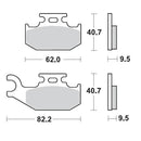 Moto Master Brake Pads Front Right Pro Sintered Can-am Outlander