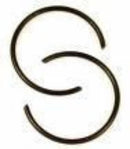 Vertex piston Circlip D.20.00 F1.5 B.0 72075