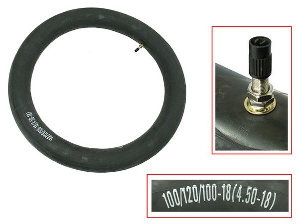 Psychic MX Heavy Duty Tube Tyre Tech 100 120 100-18 4.50-18 3MM Thickness