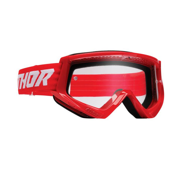 Thor MX Goggles S23 Combat Racer Red white